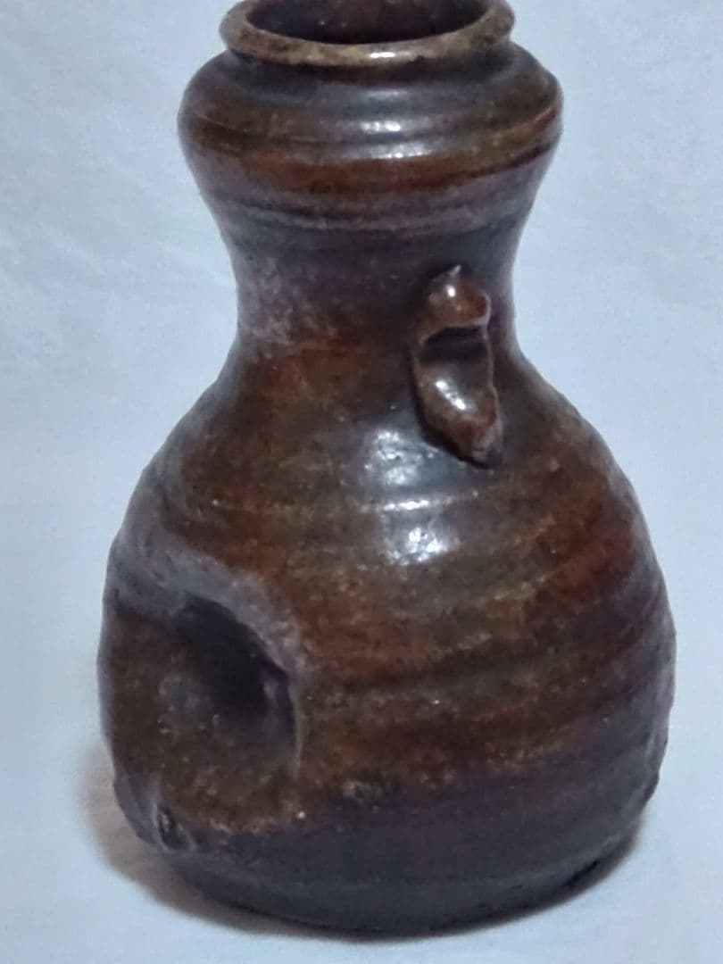 古陶　古美術　古丹波の花入