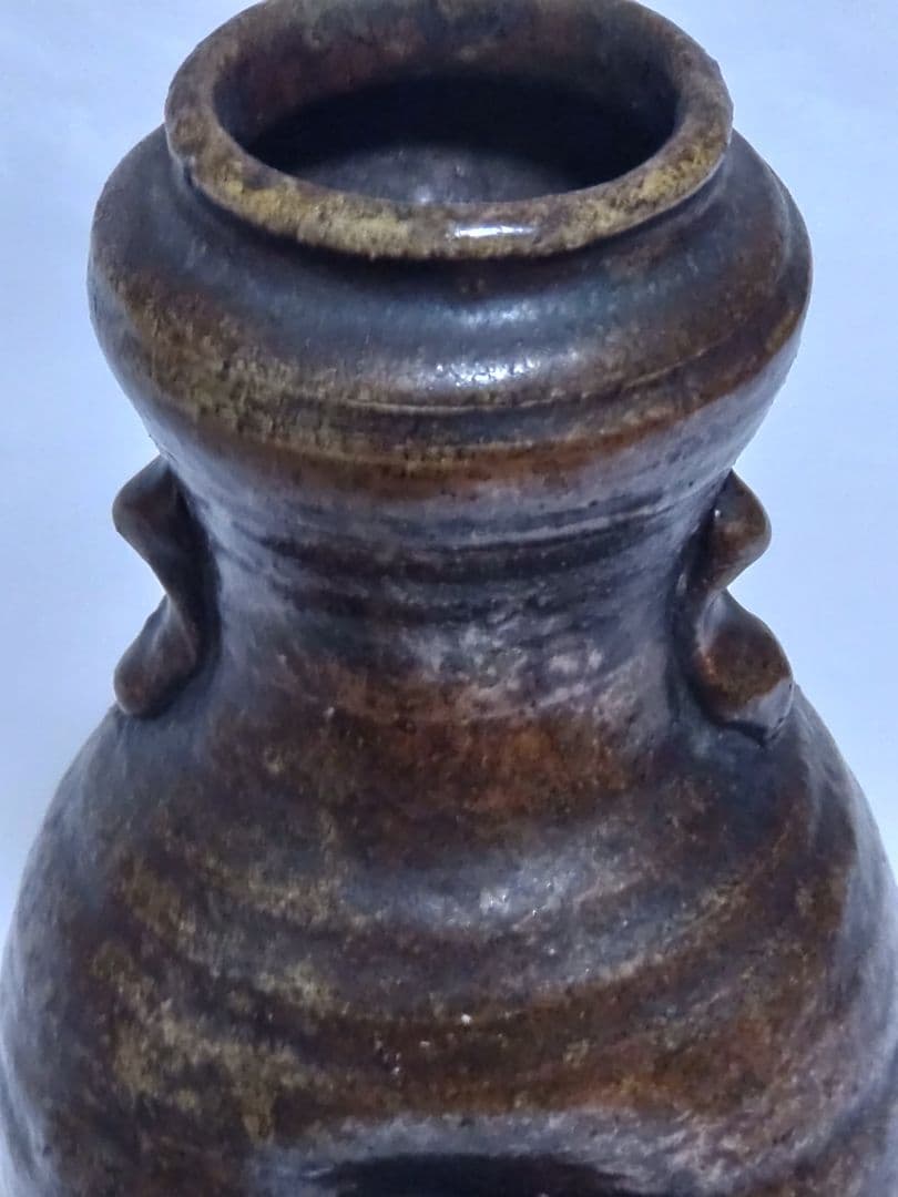 古陶　古美術　古丹波の花入