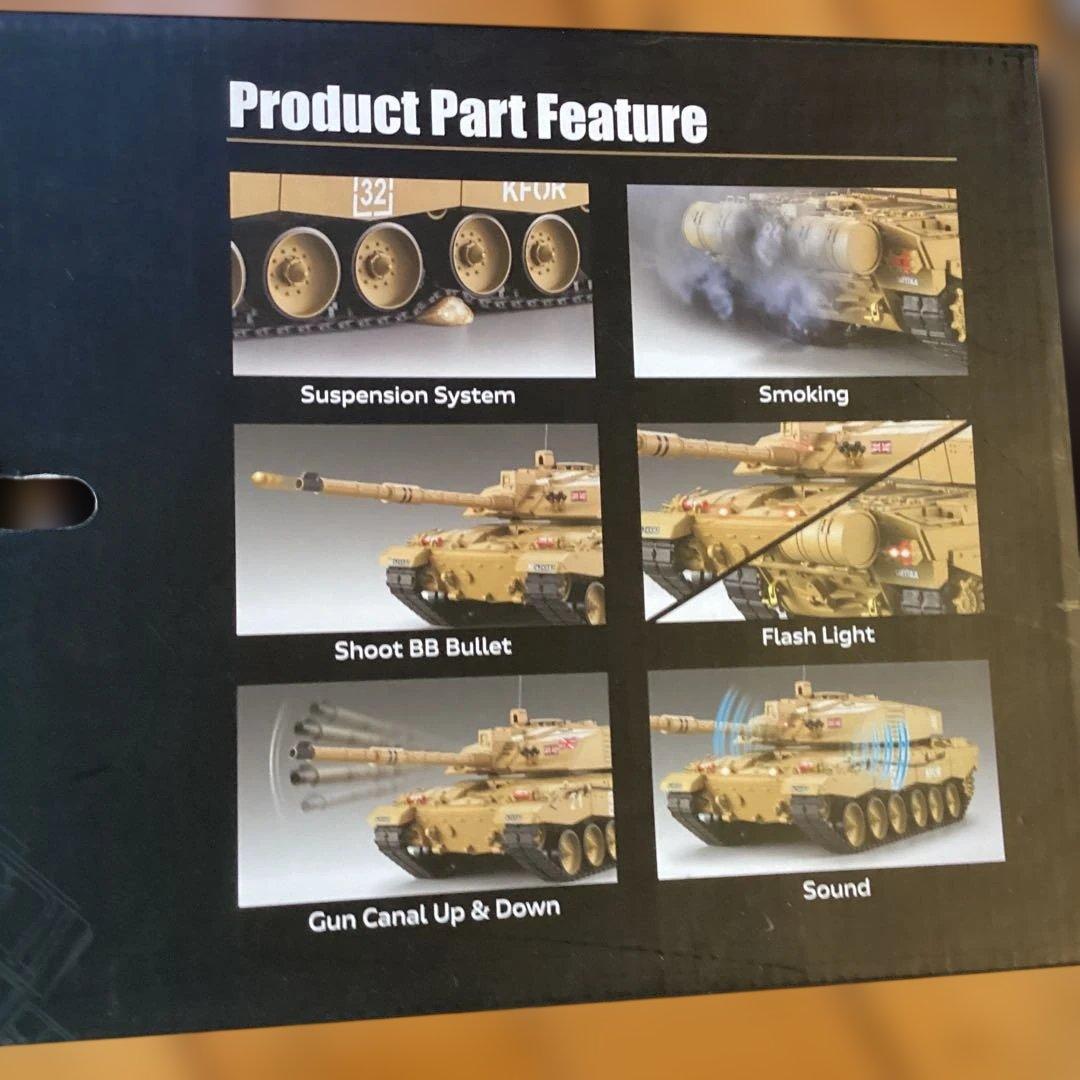 ヘンロン1/16スケール戦車ラジコンBRITISH CHALLENGER２