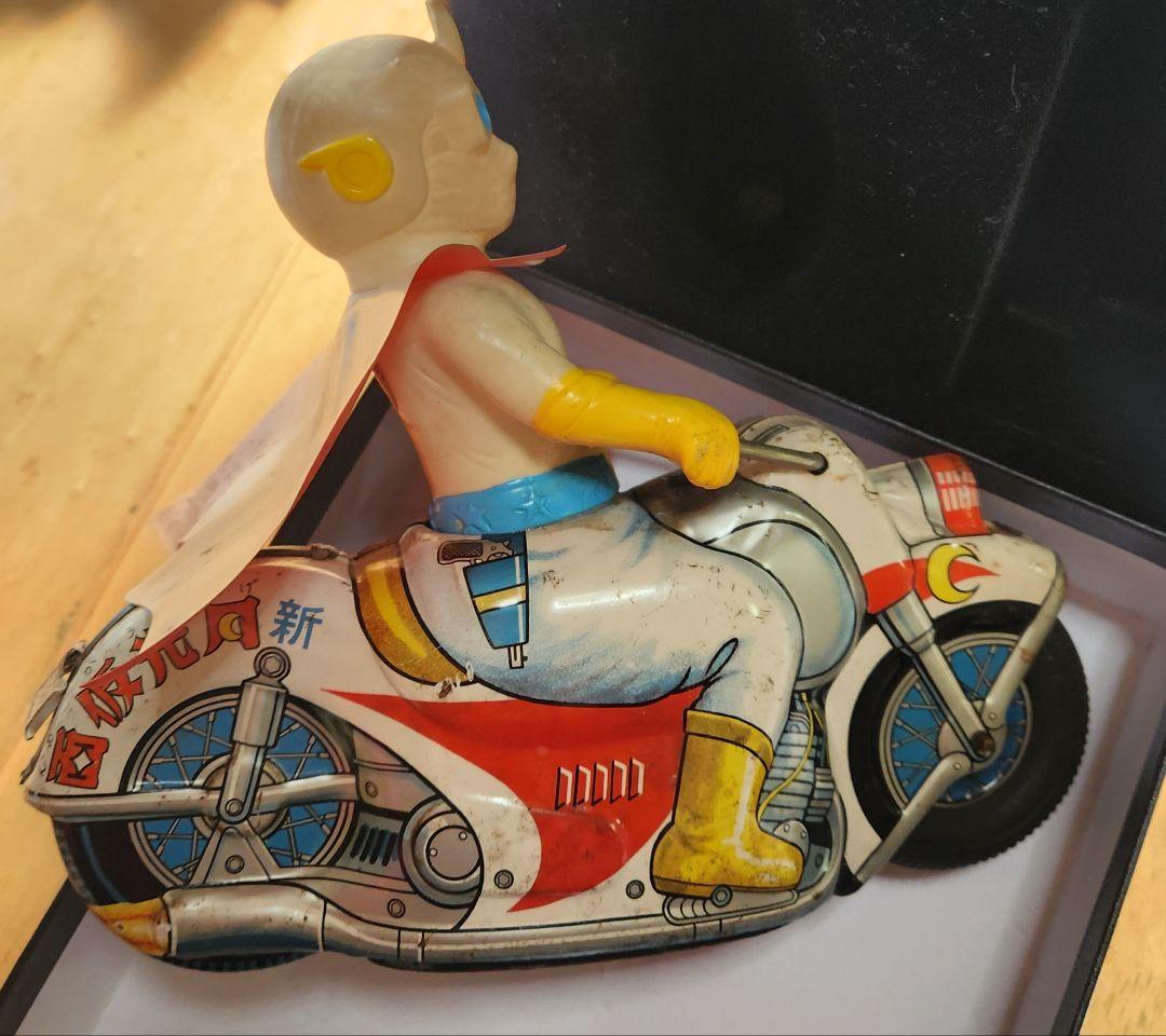 【超貴重】新月光仮面 ブリキ 当時物