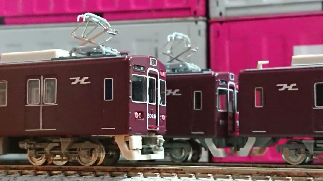 Nゲージ グリーンマックス 阪急6000系 神戸線 旧塗装 2+4両セット