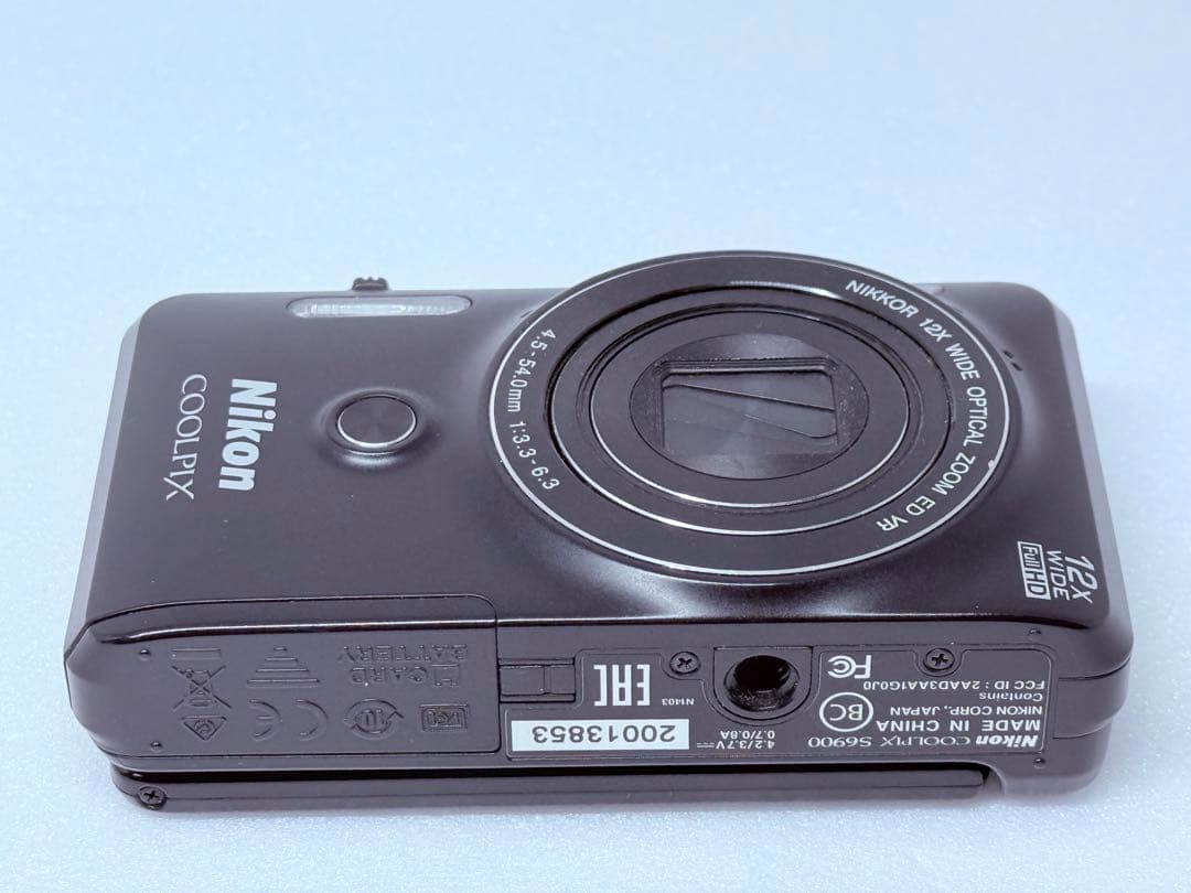 Nikon COOLPIX S6900 ブラック タッチ操作&wifi転送可