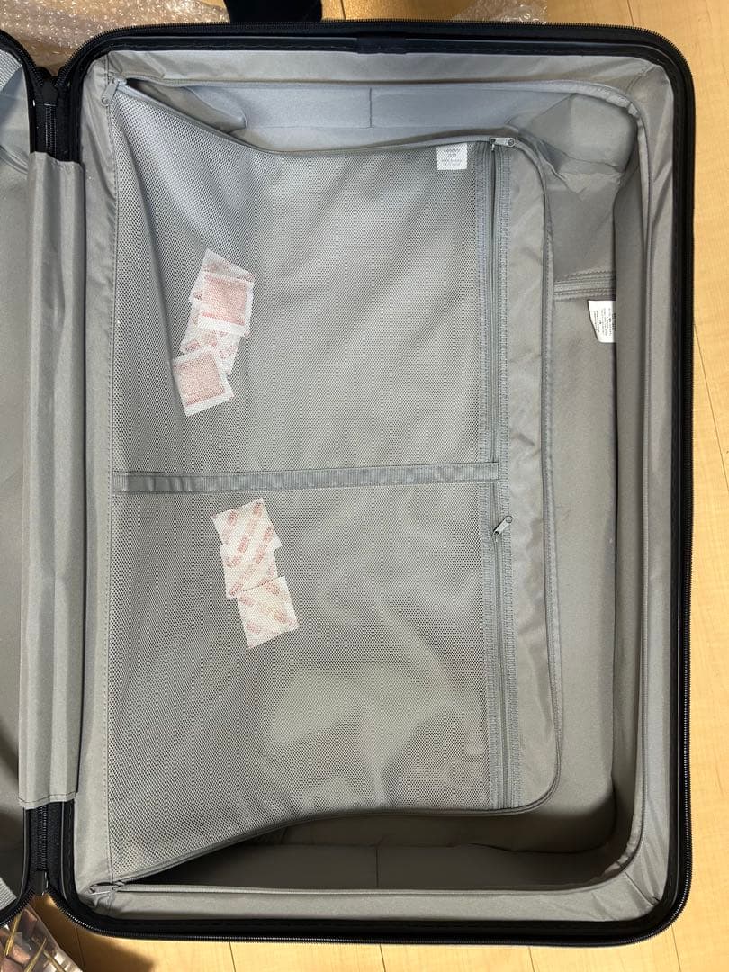 無印　キャリーケース　バーを自由に調節できる　ハードキャリーケース（１０５Ｌ）