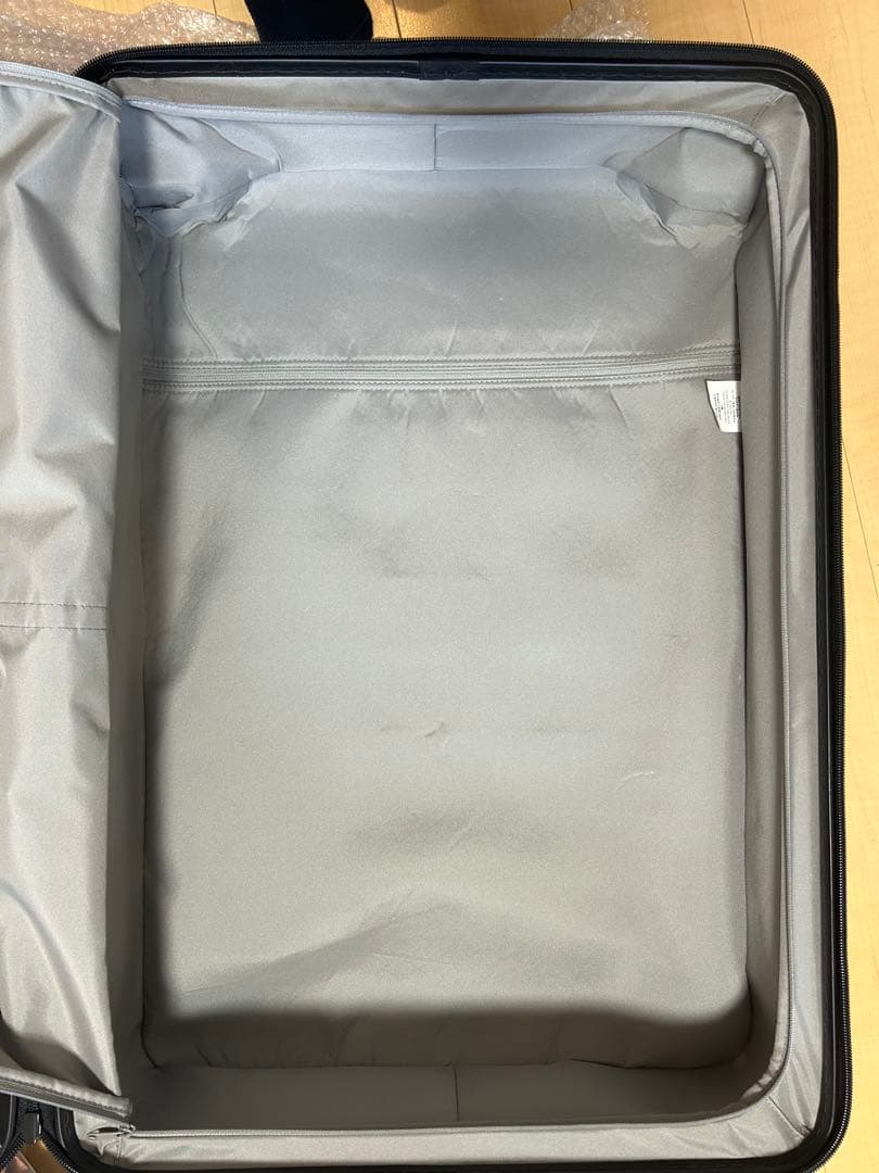 無印　キャリーケース　バーを自由に調節できる　ハードキャリーケース（１０５Ｌ）