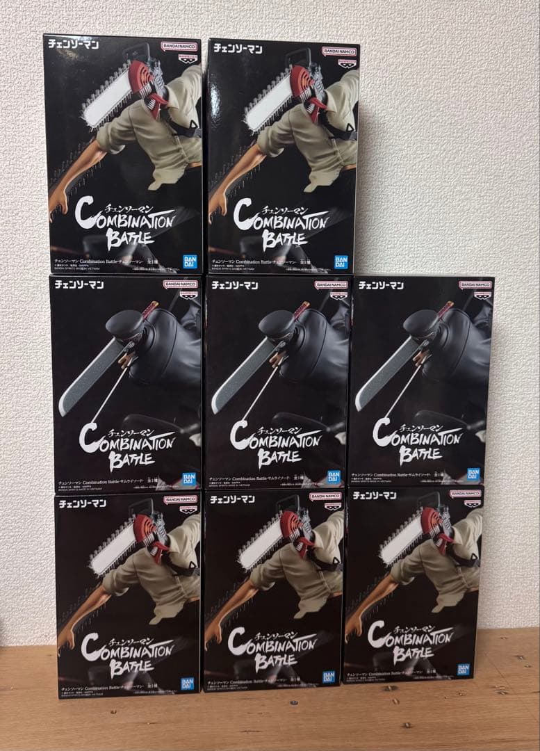 チェンソーマン フィギュア チェンソーマン サムライソード 8個セット