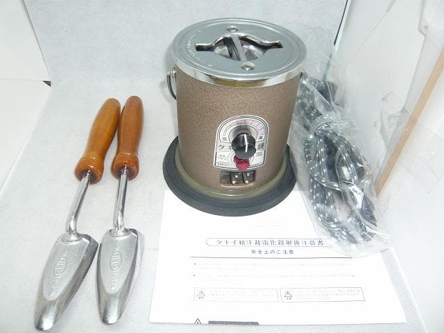 美品　タキイ和裁電化鏝　ランプ付　和裁コテ　和裁こて　鏝２本付