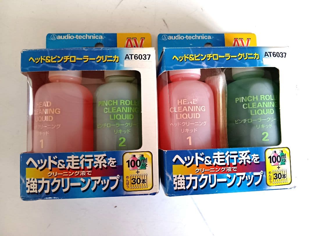 新品 オーディオテクニカ ヘッドクリーナー オーディオクリーナー 4本セット