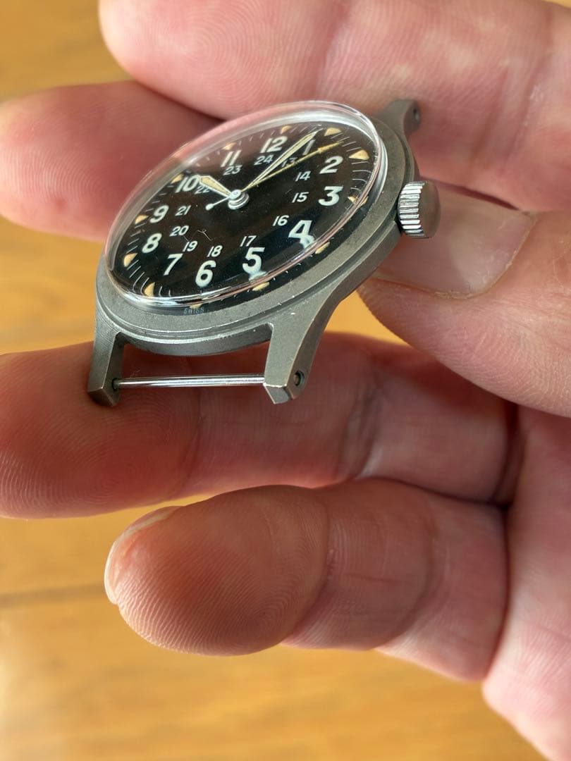 米軍パイロット用軍用時計 GG-W-113 2024年OH済（1月7日まで出品）