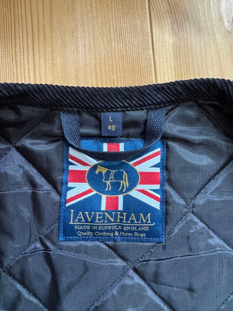 LAVENHAM キルティングベスト /Ｌサイズ