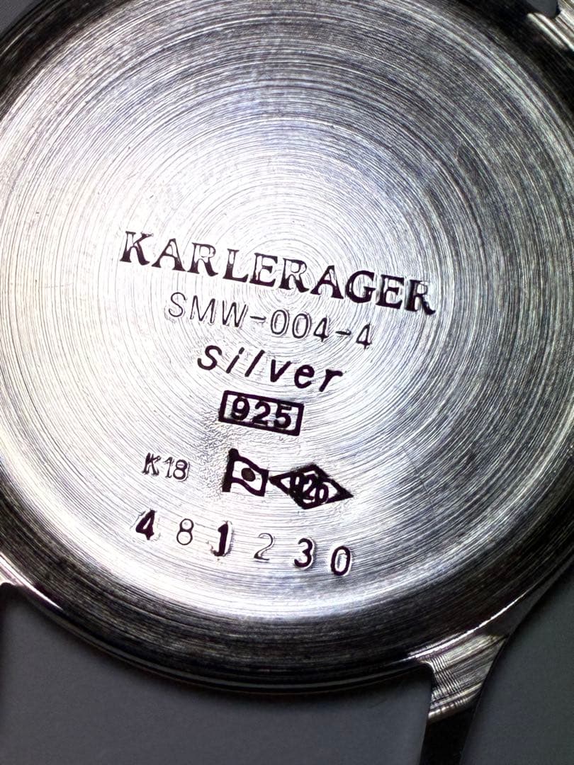 KARLERAGER カールラガー K18 SV 925 メンズ腕時計