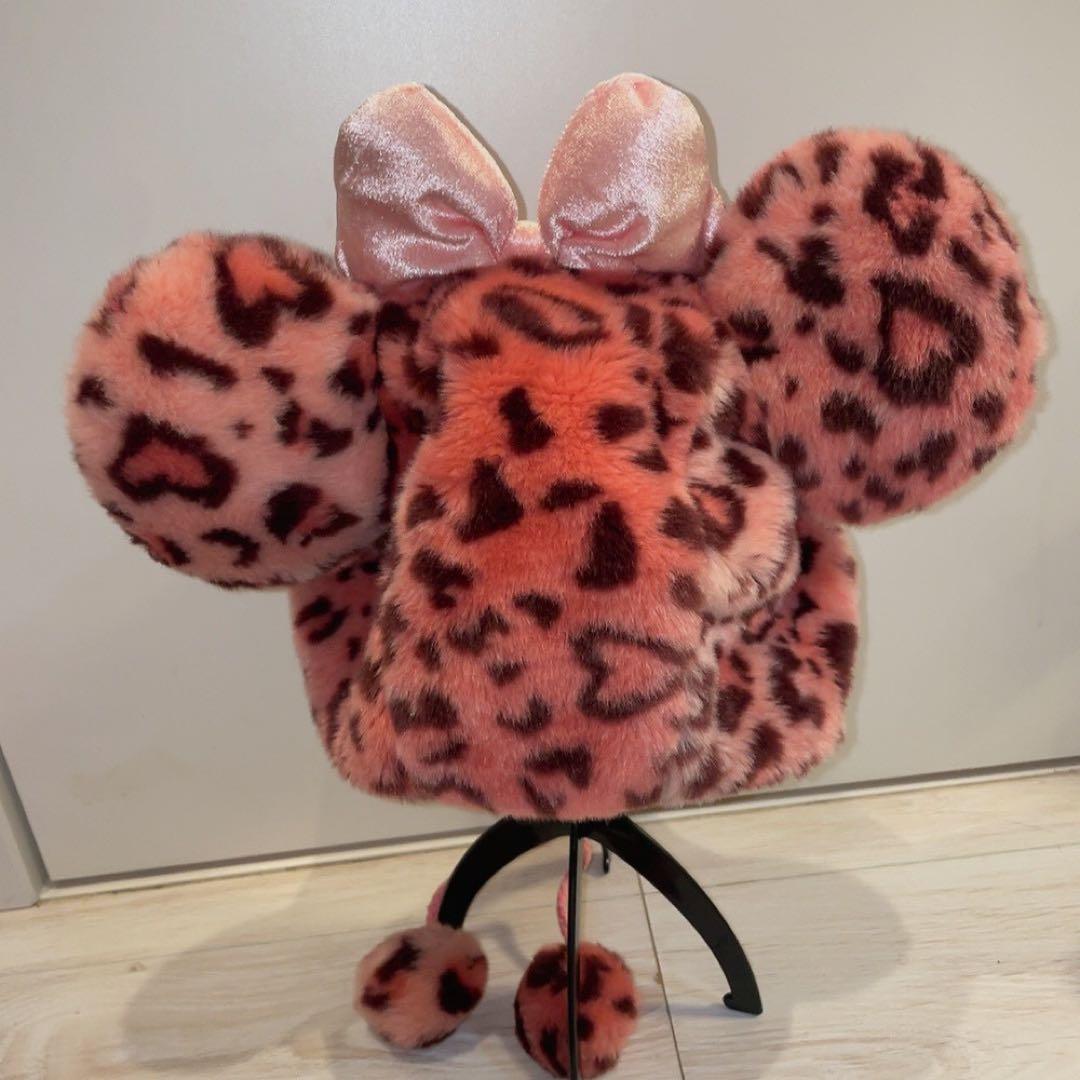 c 3色 ミニー ファンキャップ ピンク ベージュ　グレー ディズニー　平成