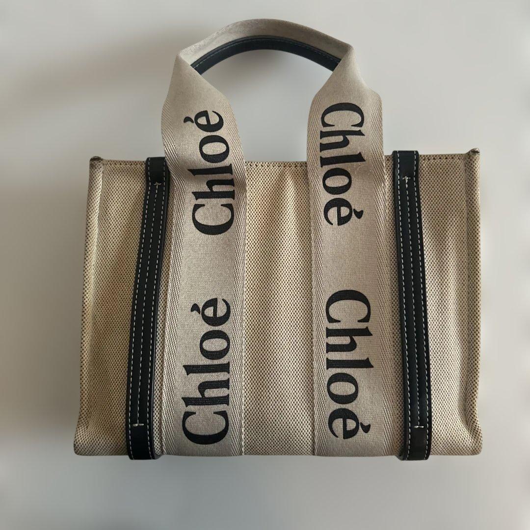 Chloe woodyスモール トートバッグ