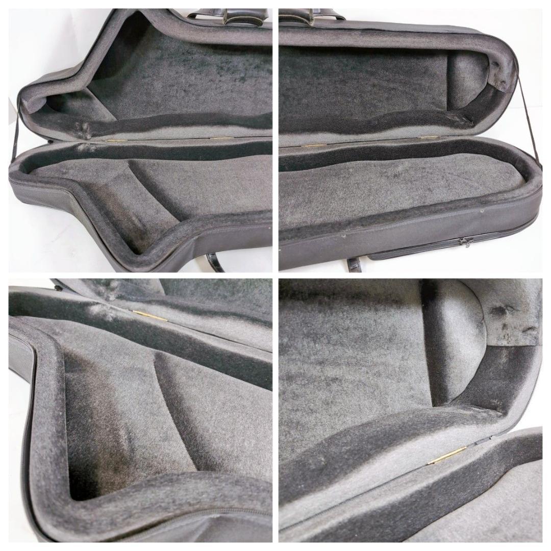 Bags バッグス バリトンサックスケース ダブルショルダー 黒 ブラック