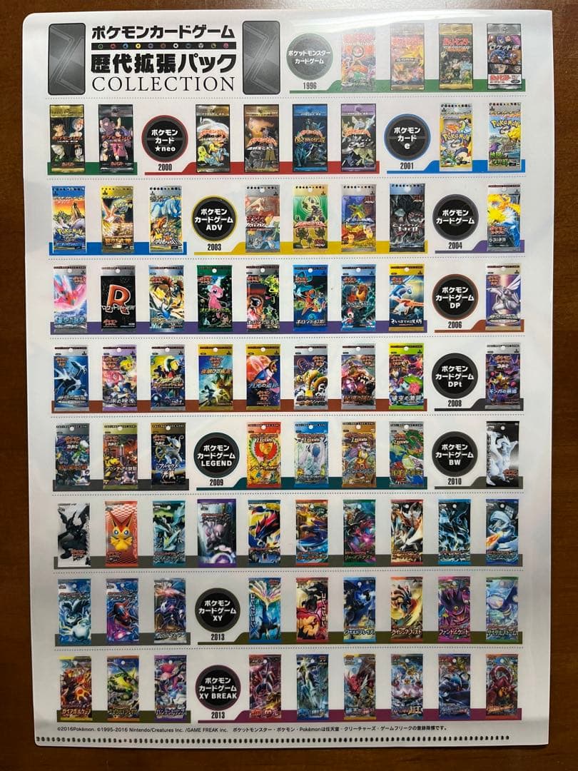 ポケモンカードゲーム　限定クリアファイル