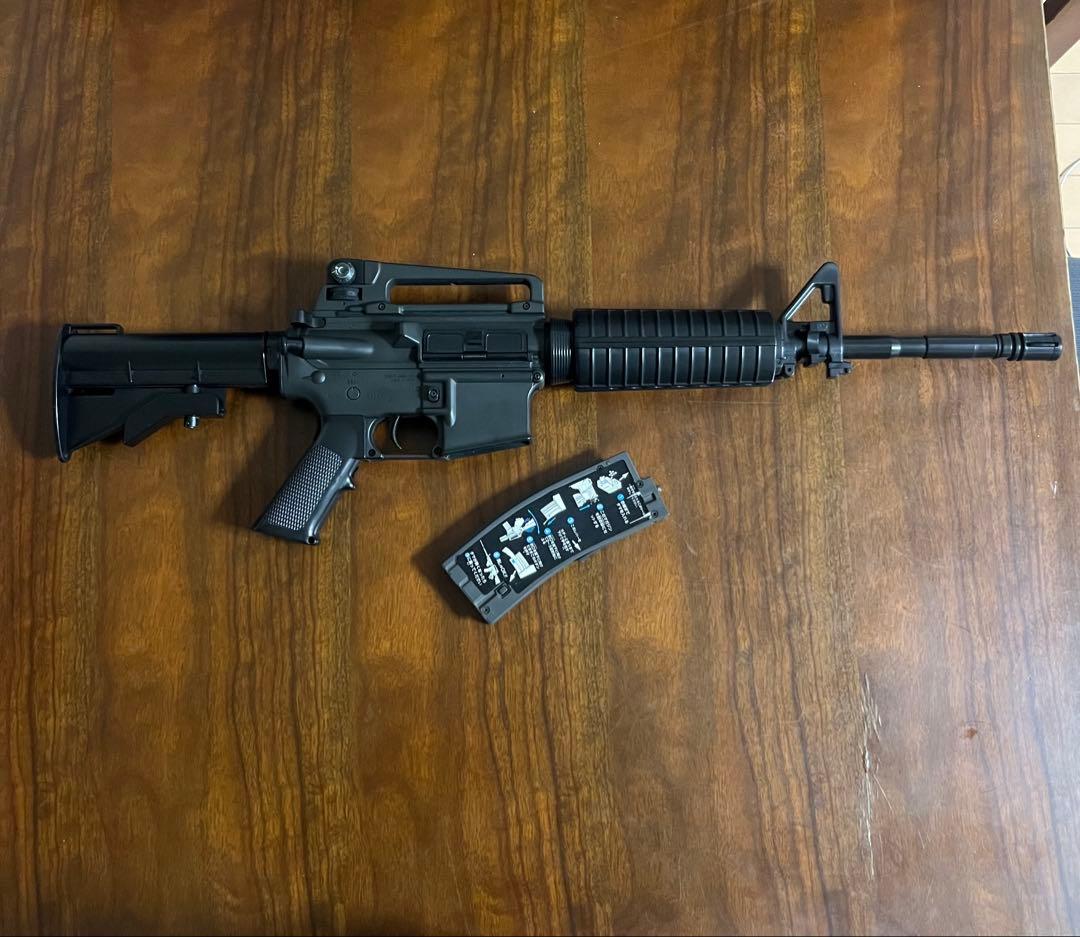 美品　東京マルイ カスタム品　M4A1 ボーイズ　金属ピニオンギア　サバゲー