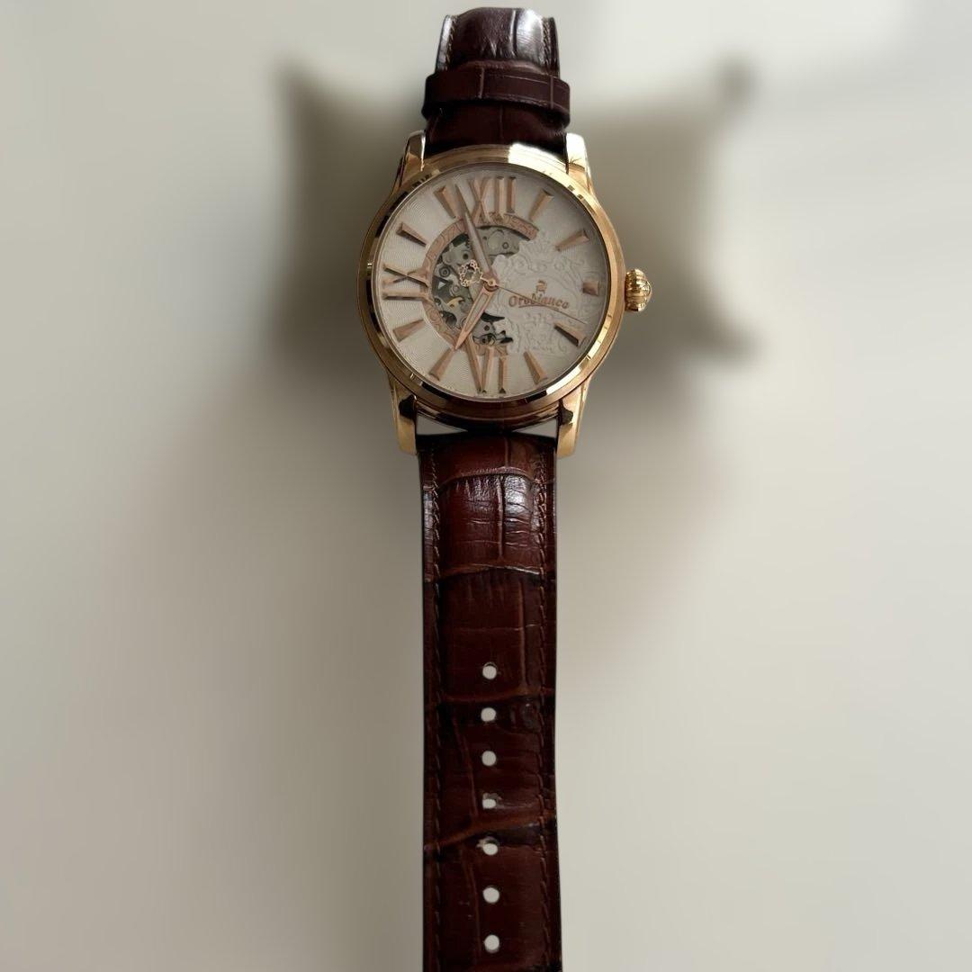 Orobianco オロビアンコ 自動巻き時計 スケルトン