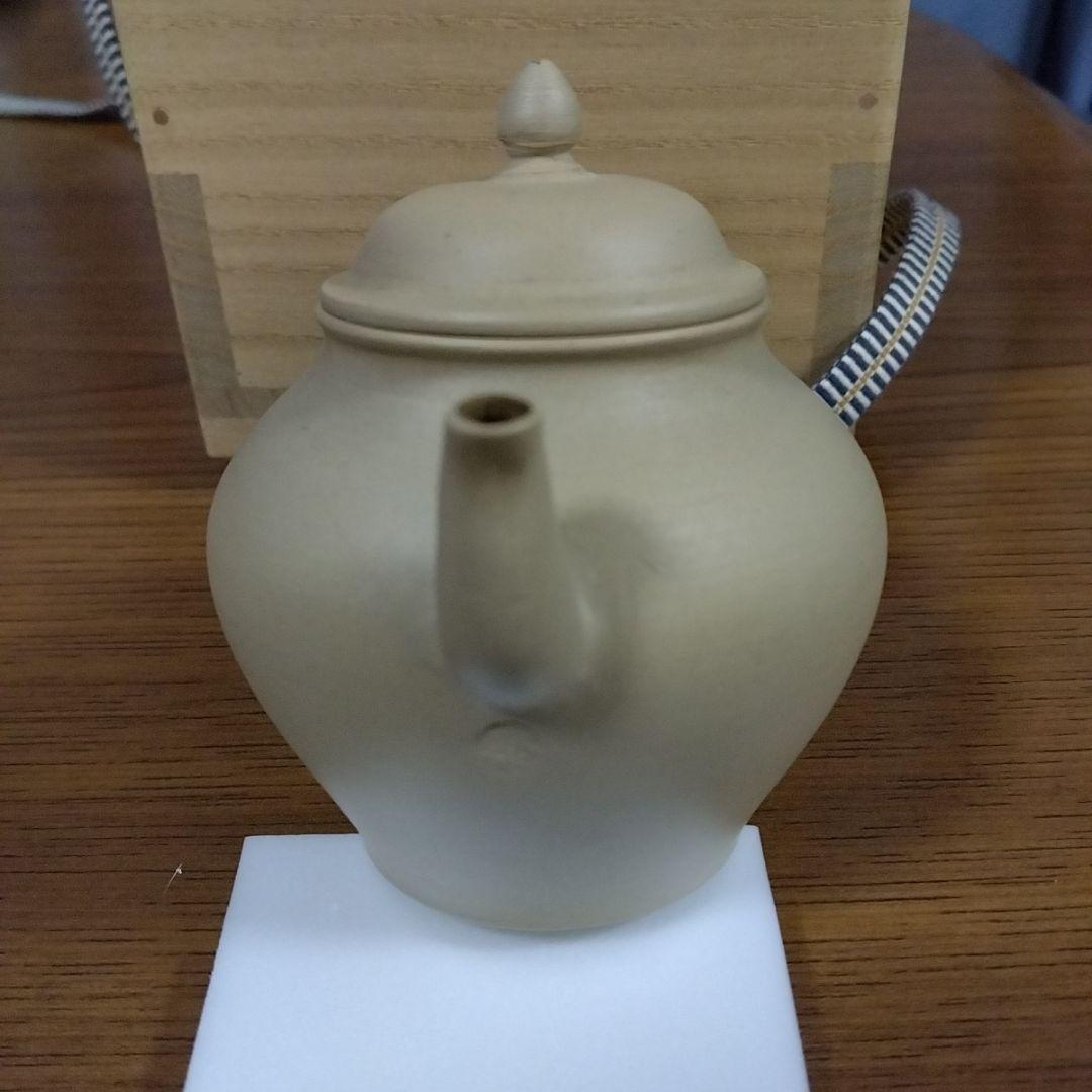 初代　松下　三光　作　白泥茶注　名品　急須