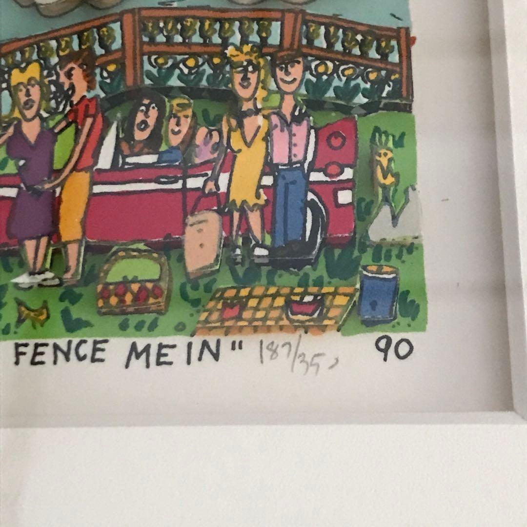 ジェームスリジィ DON’T FENCE ME IN 90’ 3D 特別額装