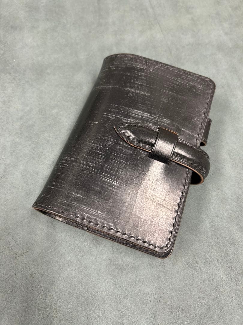 No.496レザー ミニ6サイズシステム手帳