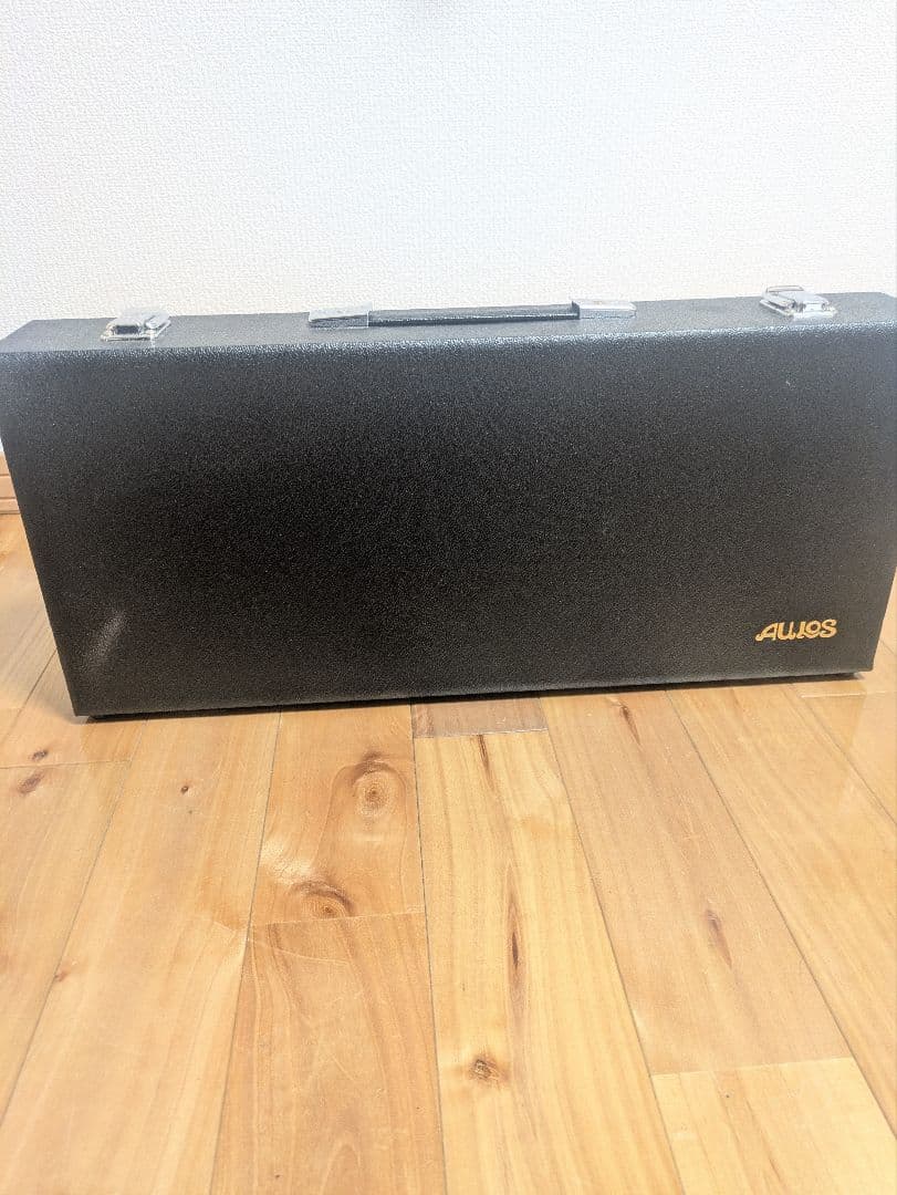 AULOS バスリコーダー バロック式 533B-E ハードケース付き