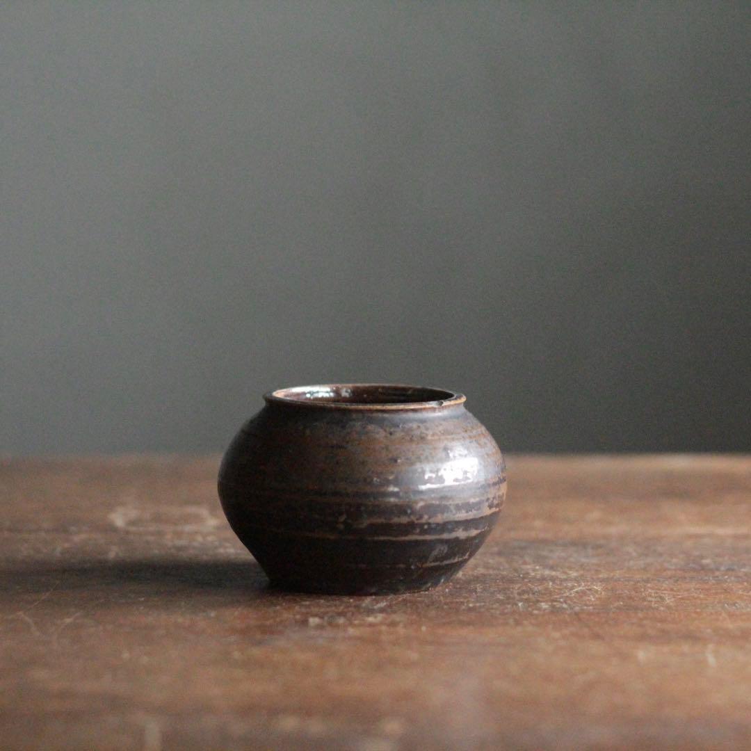 丹波 小壺 古道具 アンティーク 丹波焼 立杭焼