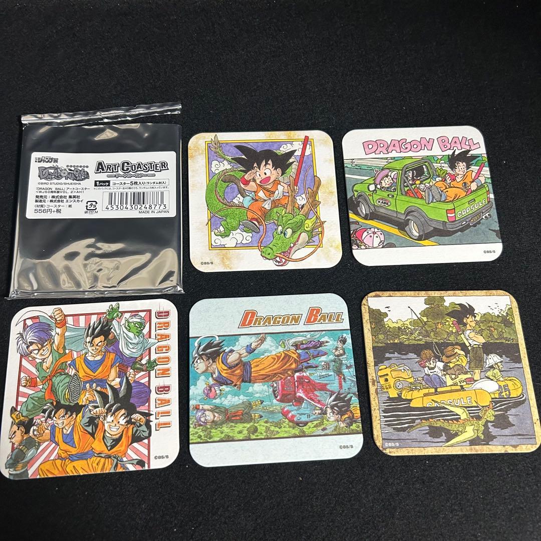 週刊少年ジャンプ展 ドラゴンボール アートコースター 50th 鳥山明