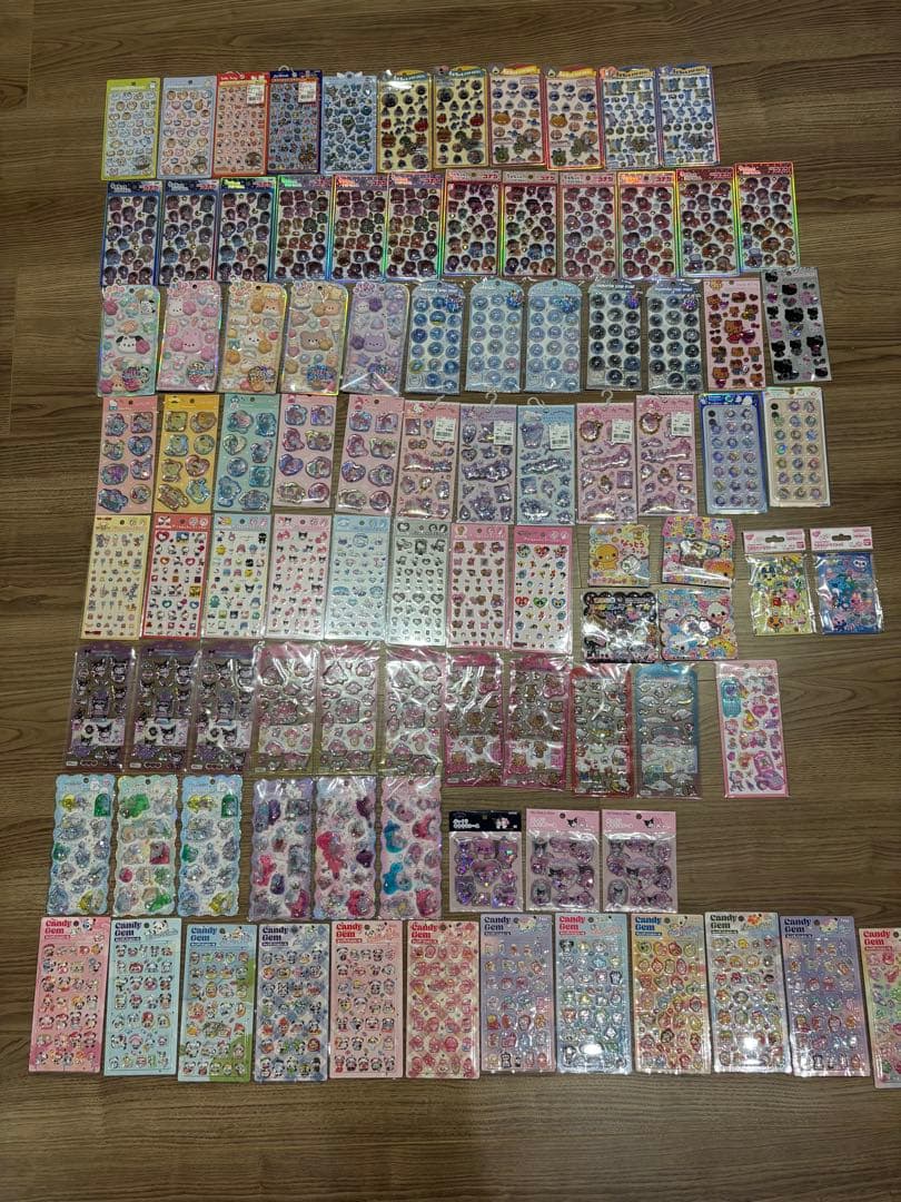 【正規品】ボンボンドロップシール　うるちゅるPOP SEAL他　93点まとめ売り