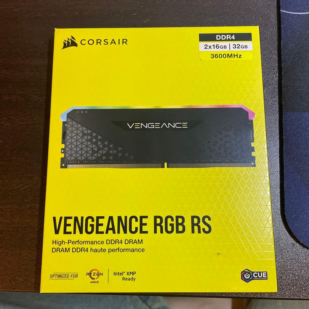 メモリー CORSAIR VENGEANCE RGB RS 32GB DDR4
