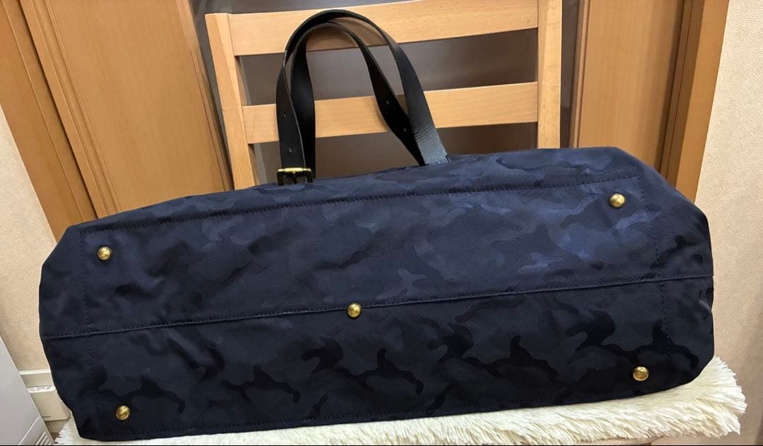 美品❗️MILESTO ミレスト2wayボストンバッグ ネイビー　迷彩柄