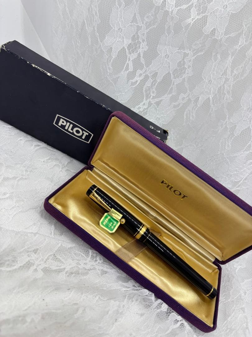 未使用PILOT カスタムF-JF 14K 万年筆　ビンテージ　オシャレ