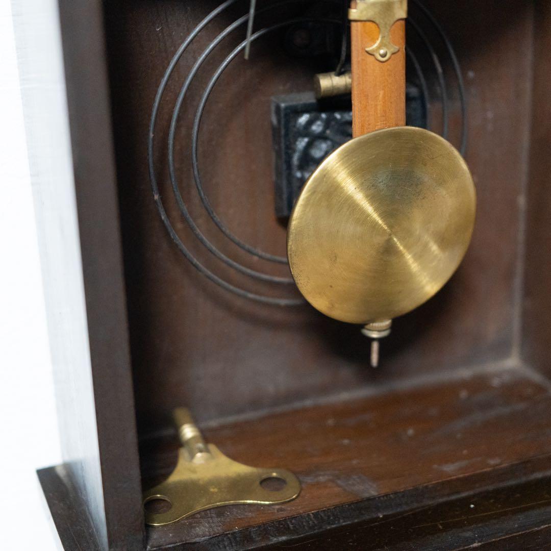 タカノ　柱時計　ボンボン時計　昭和　レトロ　オーバーホール済　動作品