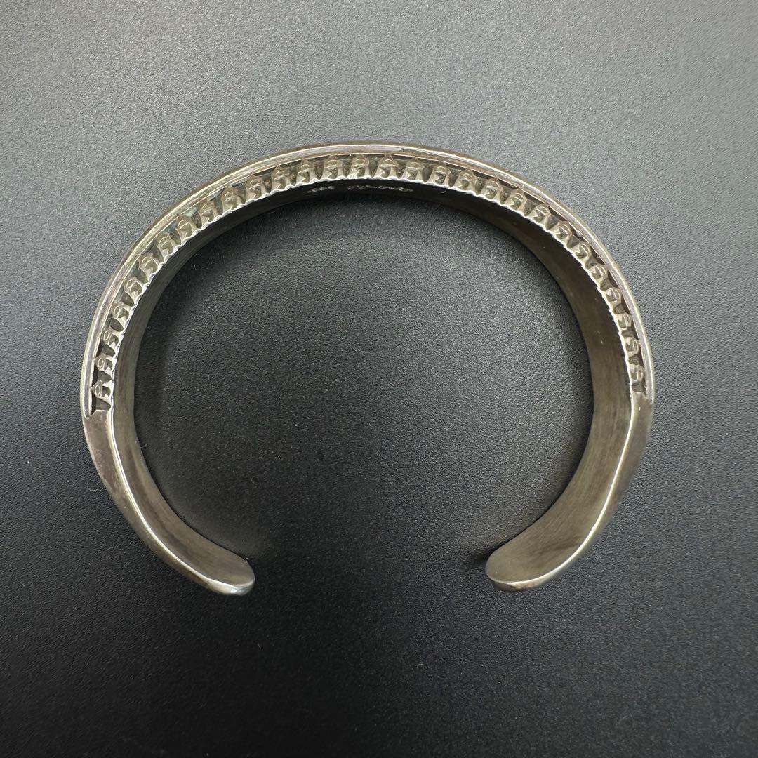 Navajo Lyle Secatero スタンプワーク トライアングルバングル