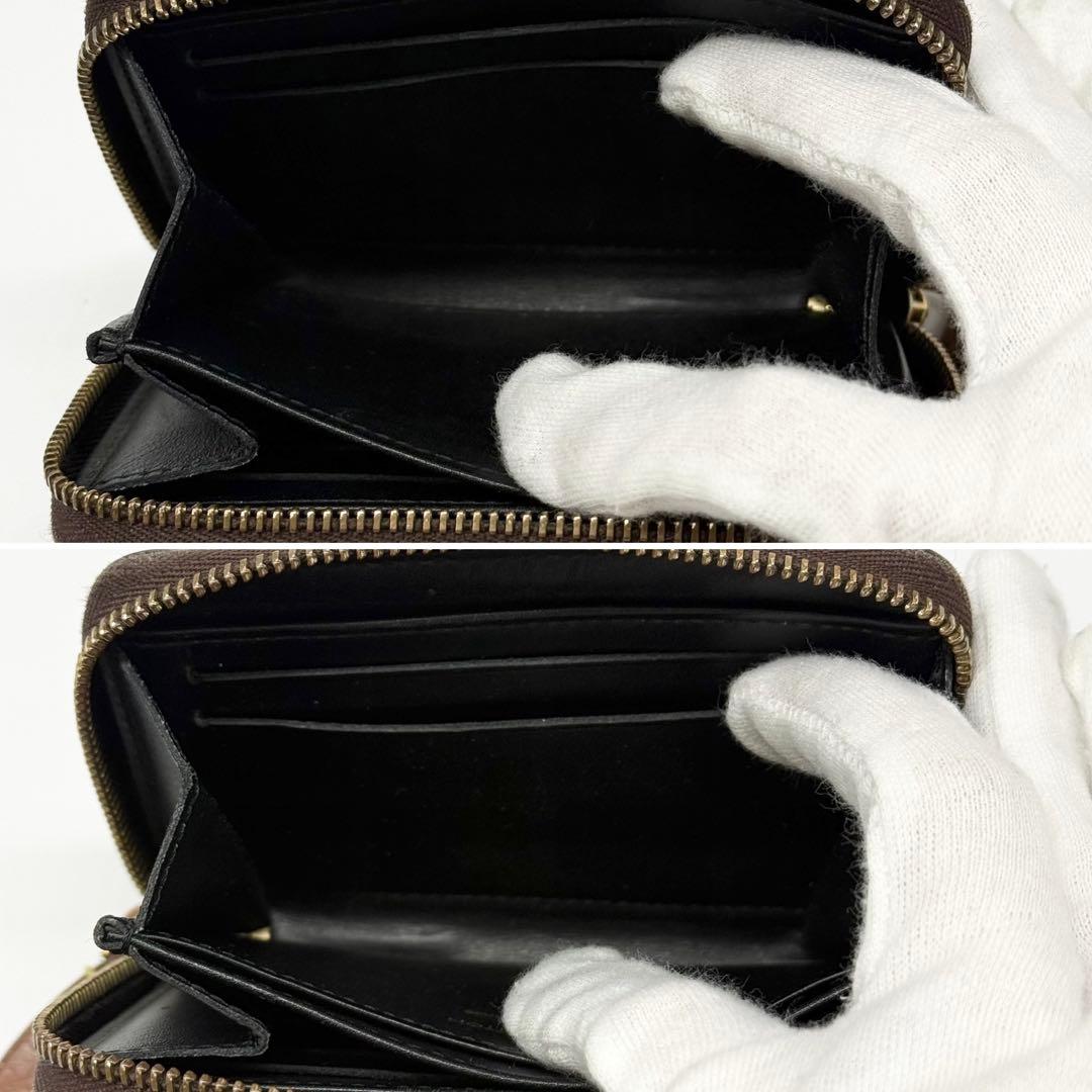 美品✨ルイヴィトン モノグラム ジャイアント ジッピーパース ミニ財布