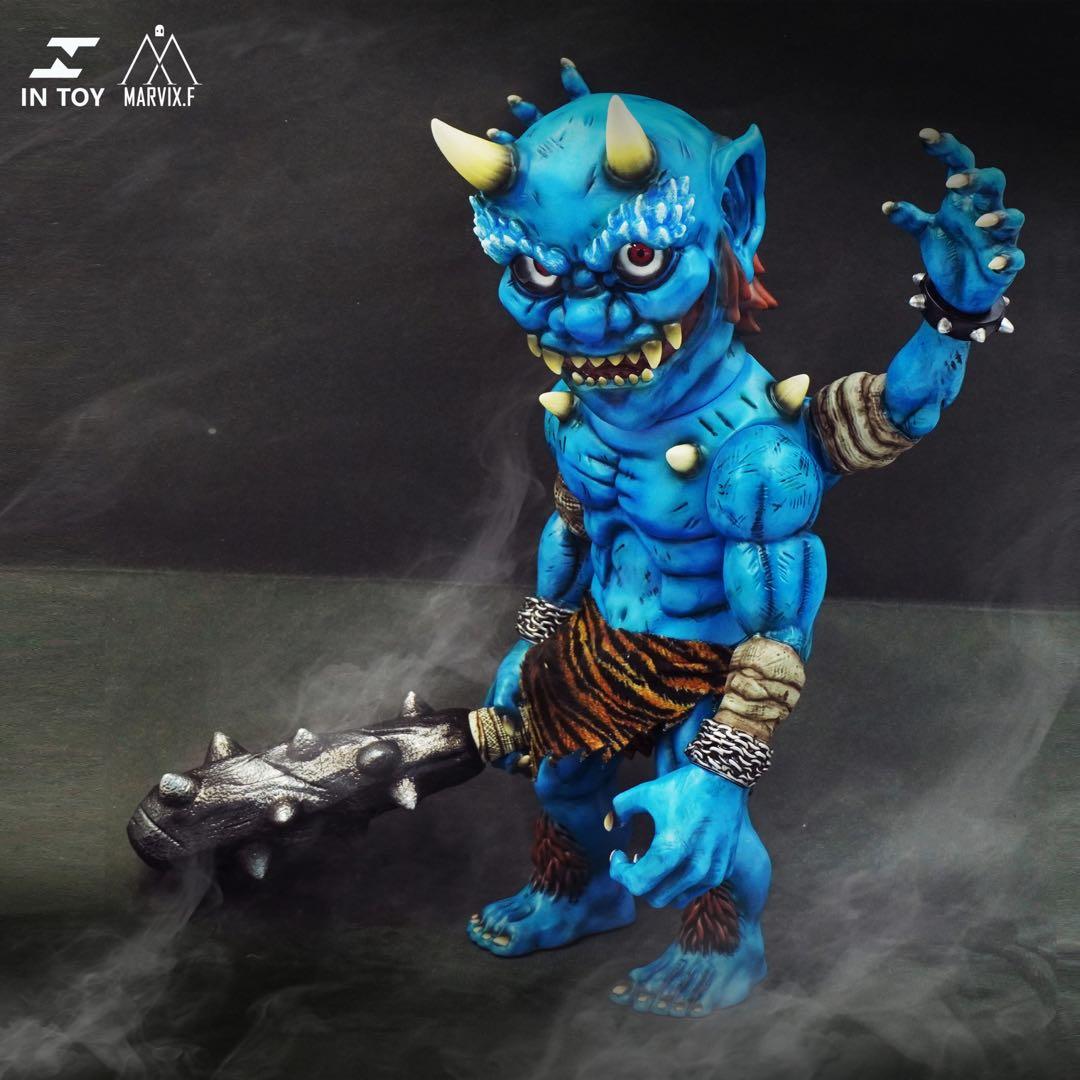 鬼入道　二期色　青竜エディション　デビル　怪獣　可動　ソフビ　フィギュア　限定