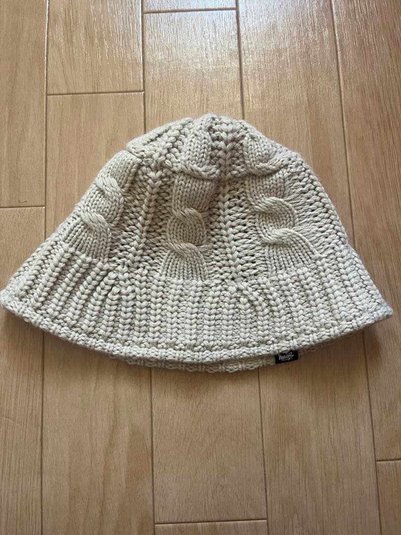 stussyニットバケットハット クラッシャーハット