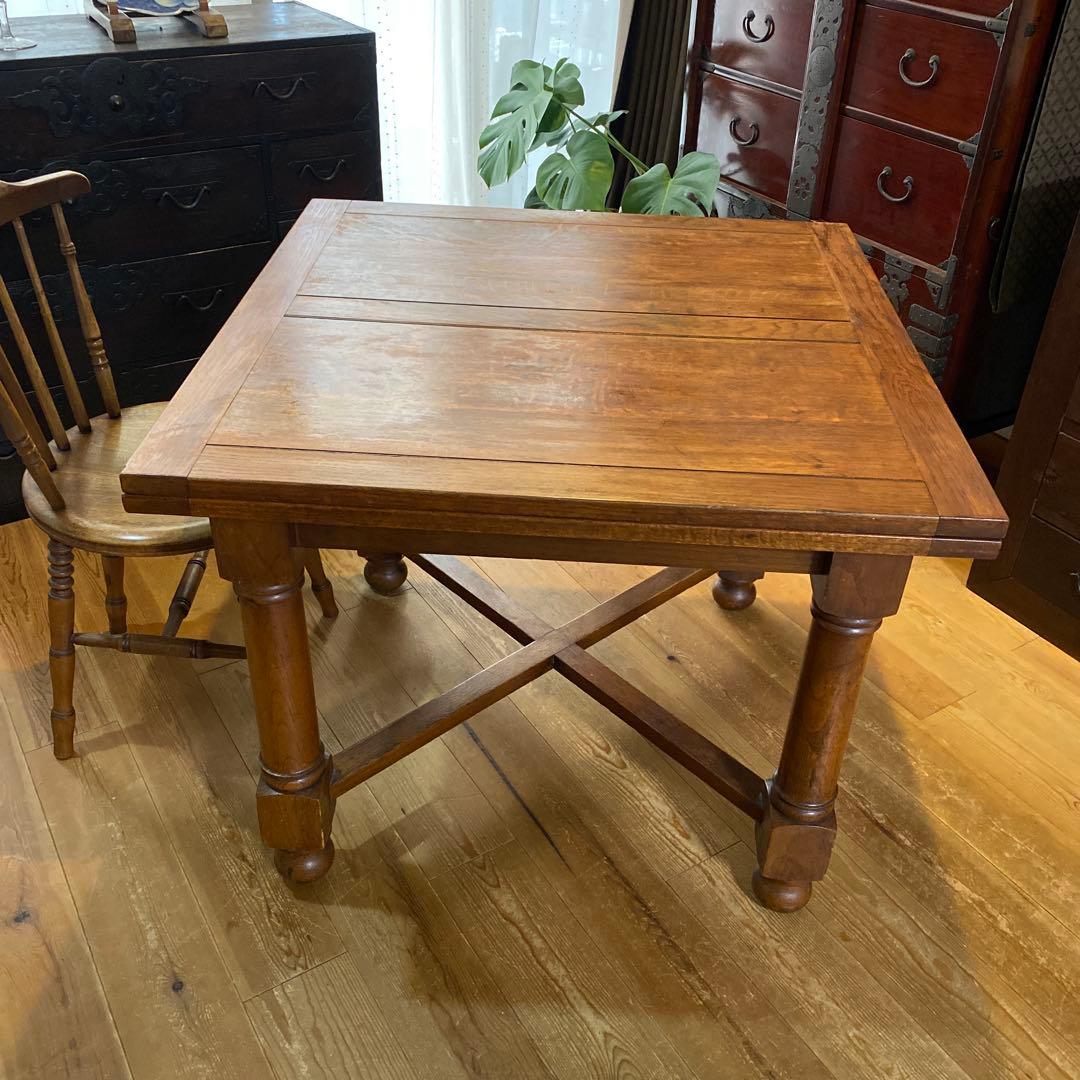 イギリスアンティーク　ドローリーフテーブル　最終価格