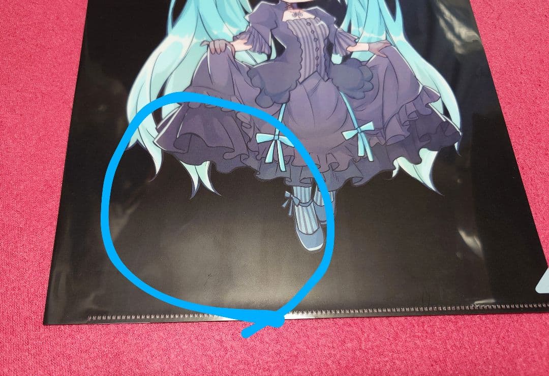 初音ミク 巡音ルカ ヴァンパイアフェス クリアファイル