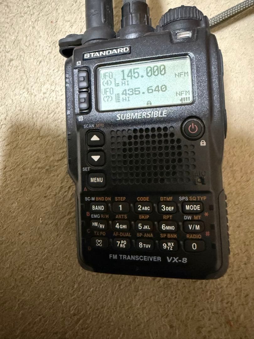 STANDARD FMトランシーバー VX-8