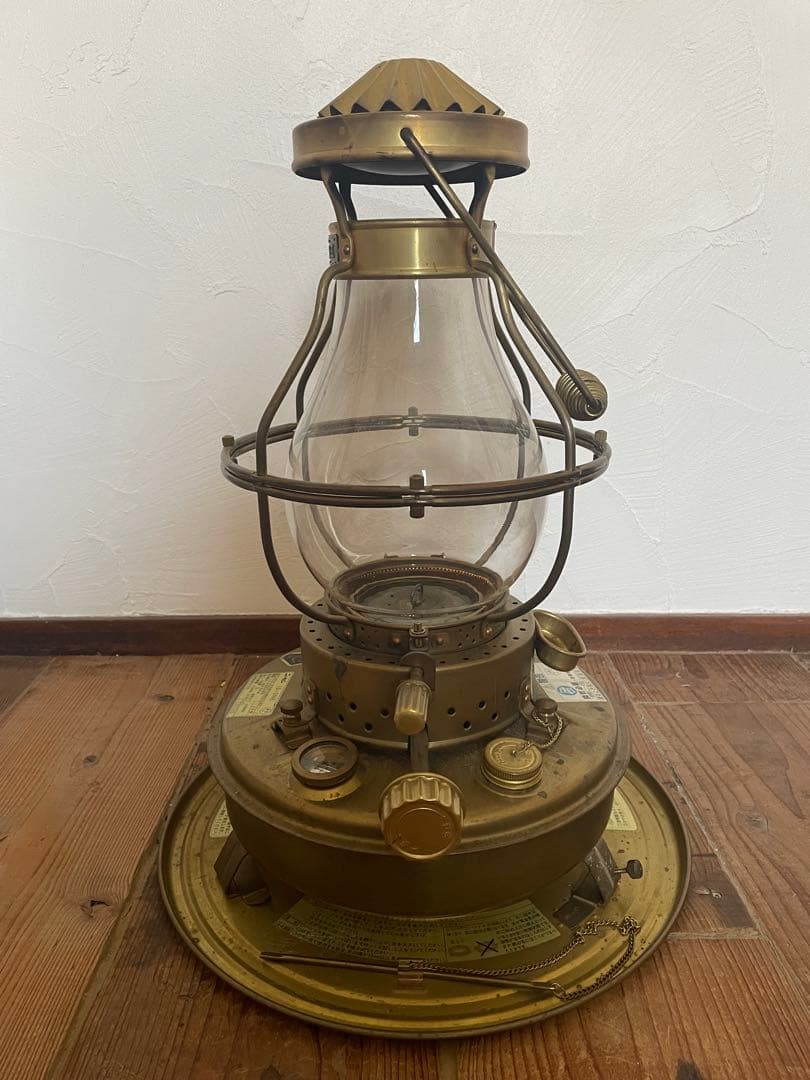 ニッセン 石油ストーブ IS-3NE なみ無しほや 取説あり 日本船燈