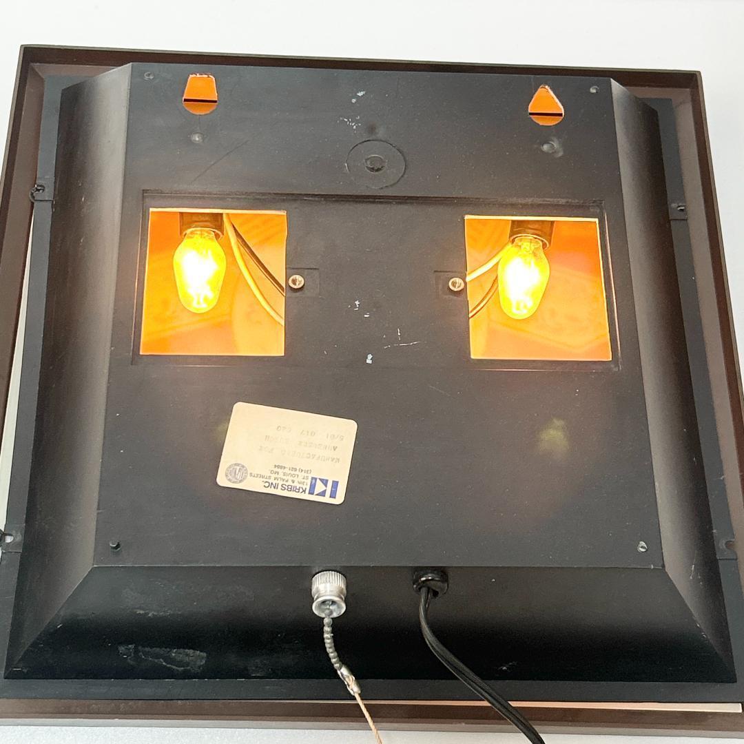 Budweiser 掛け時計 ヴィンテージ テーブル ライト 照明 ビール お酒