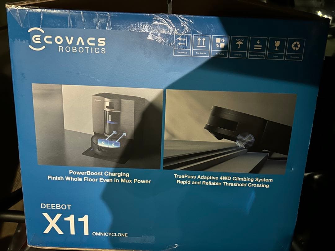 ECOVACS DEEBOT X11 OmniCyclone ロボット掃除機