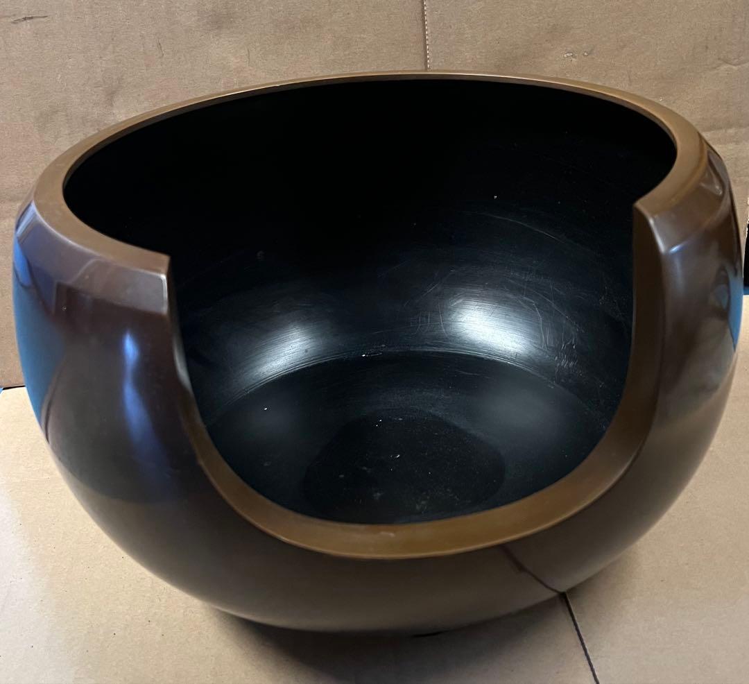 茶道具、唐銅大西風炉