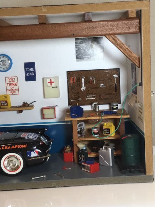 1954年NYジャイアンツ優勝記念コルベット&修理工場　美品