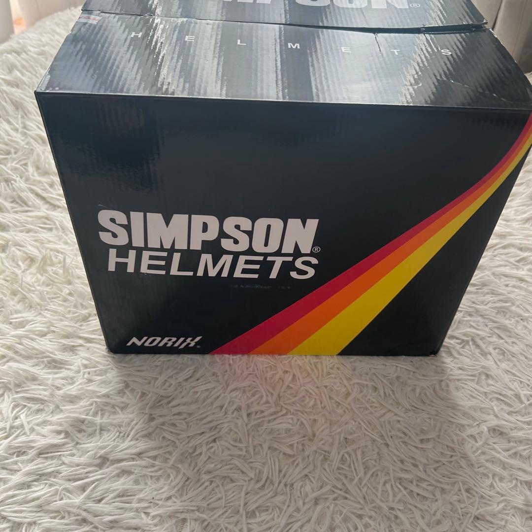 SIMPSON シンプソン ヘルメット 57cm ブラック M30 バイク用品