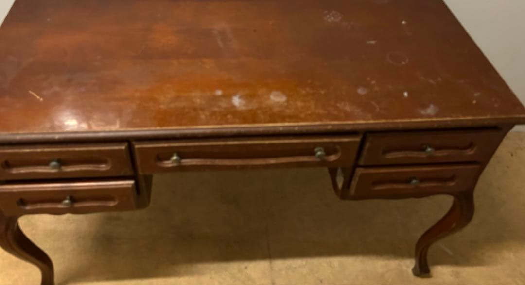 l*h様 イタリア製　クラシック アンティーク デスク　机　イタリア家具　ビンテ