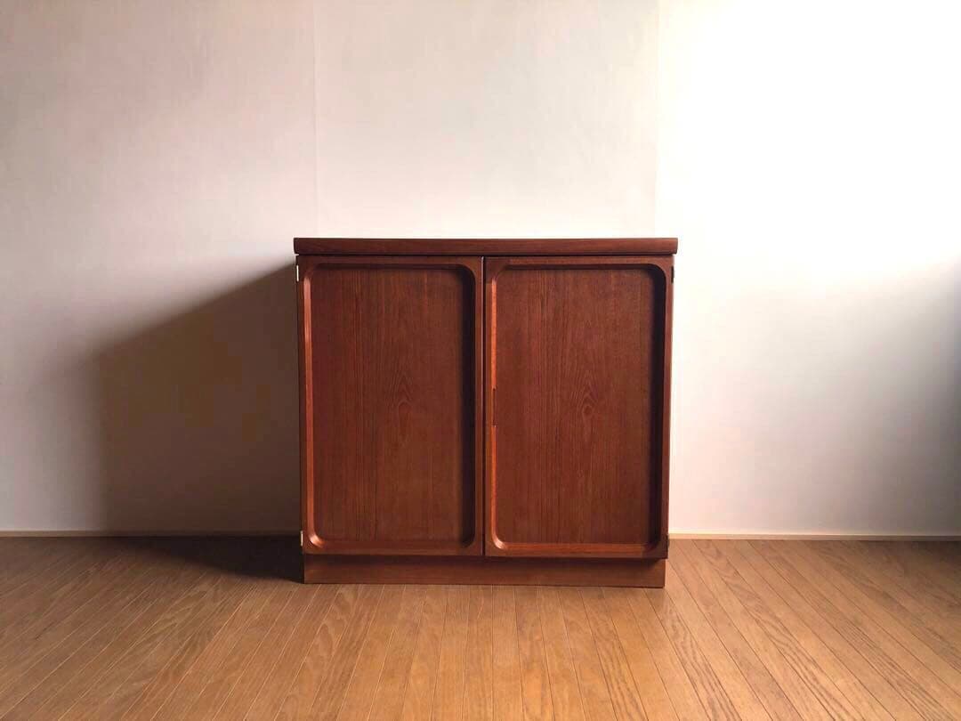 日田工芸 チーク材 サイドボード リビング サイド チェスト収納 北欧インテリア