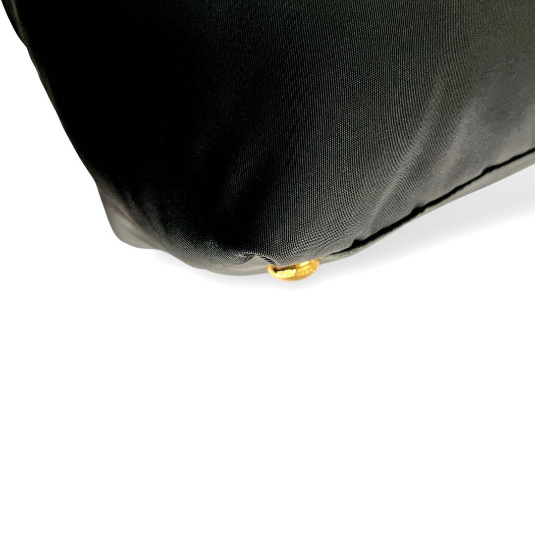 美品　プラダ　2way ショルダーバッグ　三角ロゴ　ハンドバッグ　ナイロン　黒