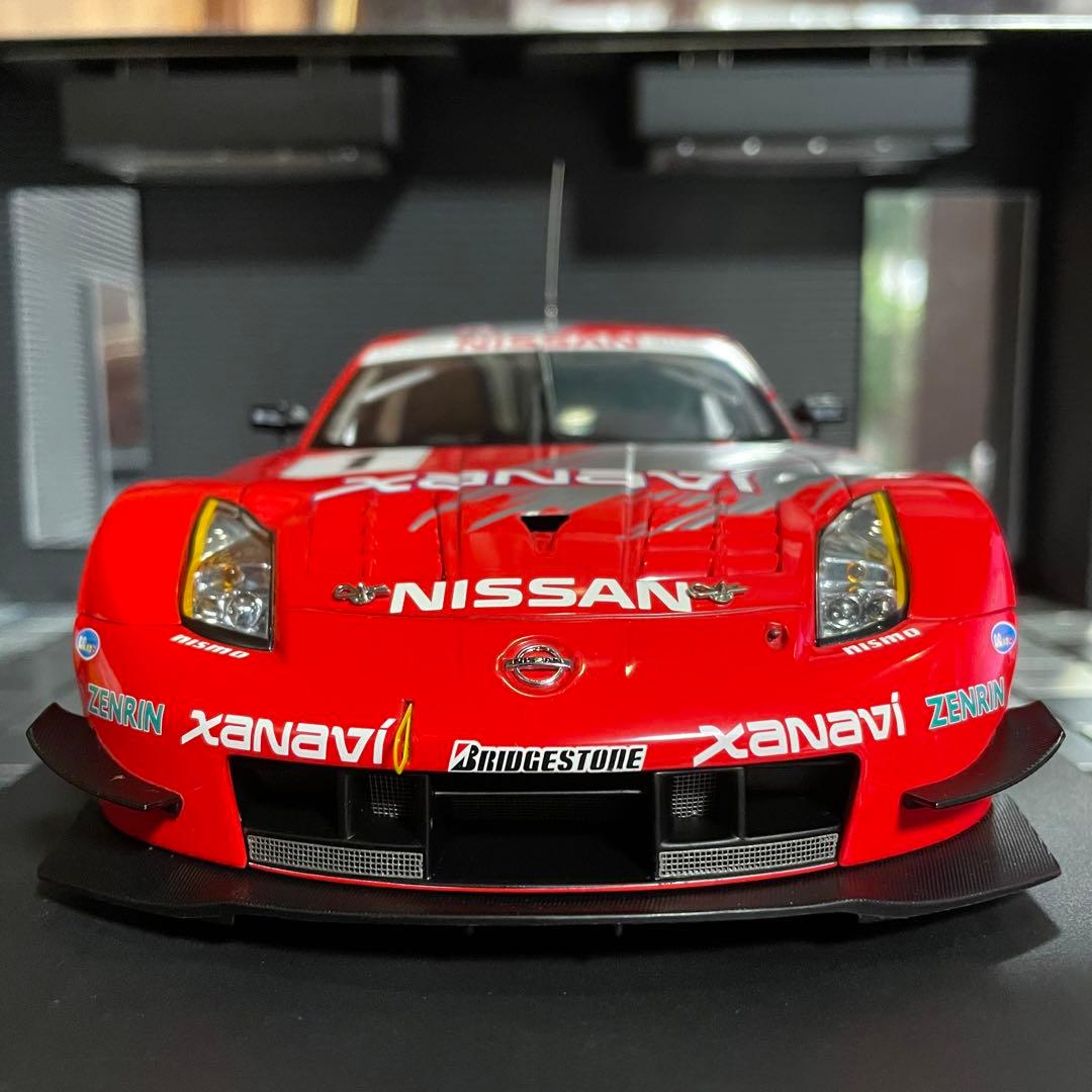 未展示品オートアート1/18 2004 JGTC XANAVI NISMO Z