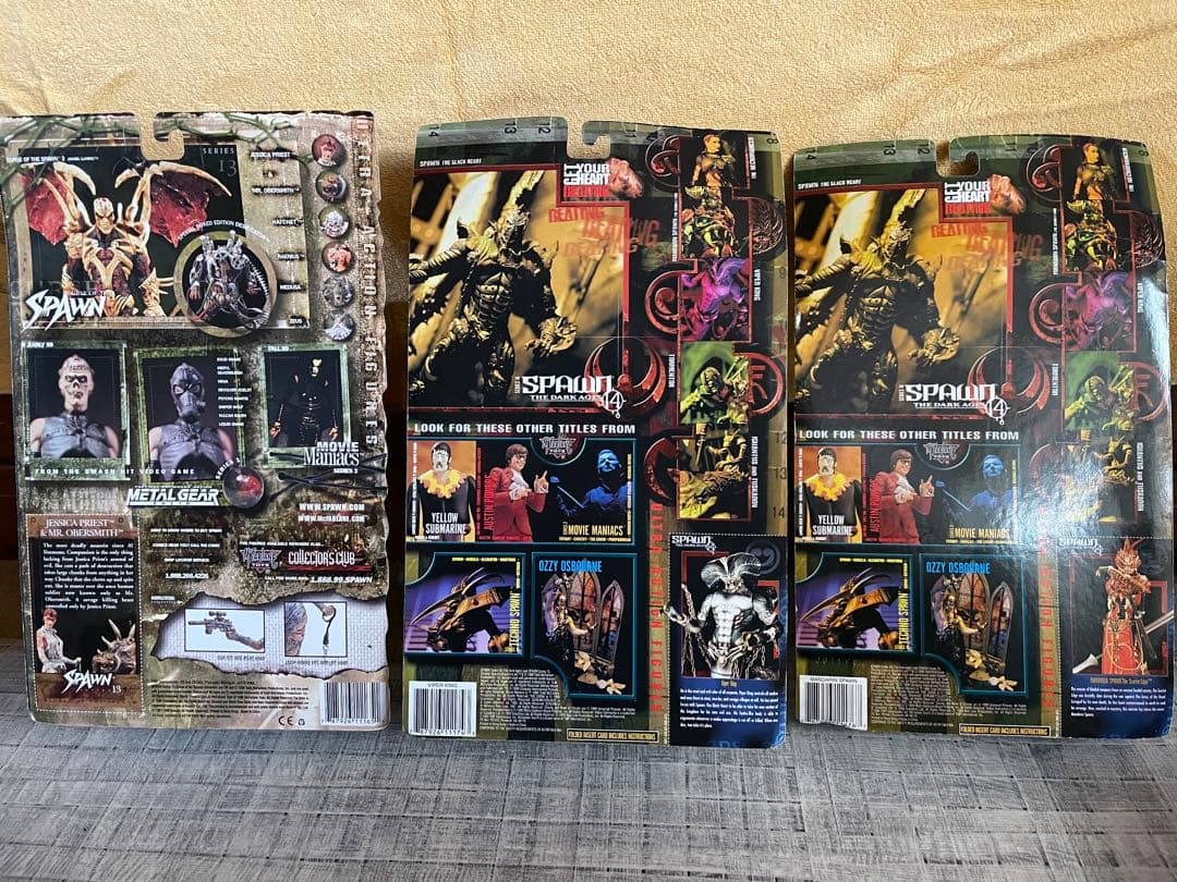 SPAWNフィギュア（未開封） 3個セット