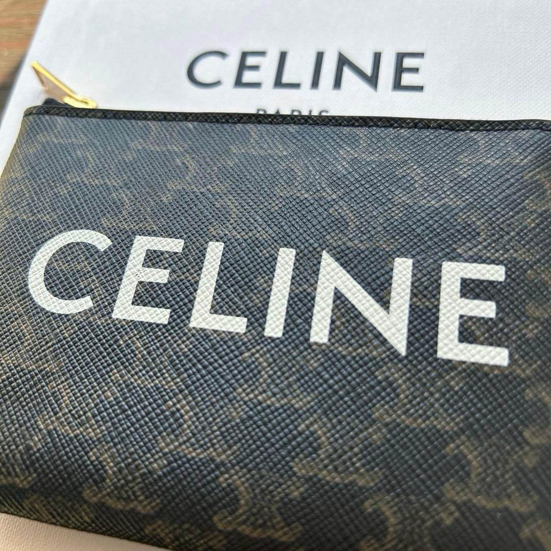 CELINE プリント トリオンフキャンバス ケース カードケース